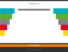 Tablet Screenshot of equation.org