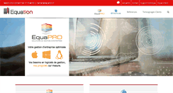 Desktop Screenshot of equation.fr