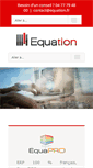 Mobile Screenshot of equation.fr